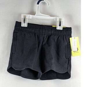 Casual Sweat Shorts All in Motion Black XS Lounge Casual Drawstring Side Pockets